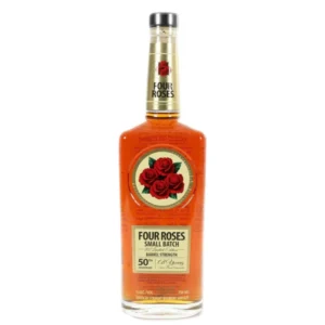 Four Roses Al Young 4547 whiskey collectible luxury bourbon whiskey bottle with premium presentation.