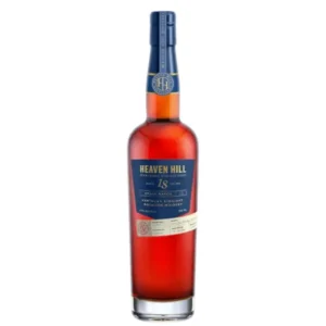 Heaven Hill 18 Year collectible luxury bourbon whiskey bottle with premium presentation. best whiskey​