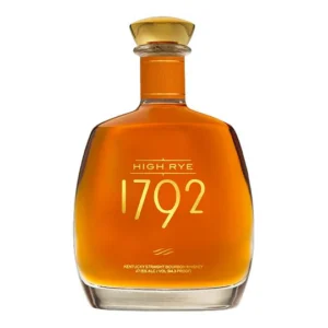 1792 High Rye collectible blanton's whiskey premium bourbon whiskey bottle with luxury presentation.