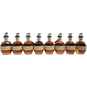 Blanton’s Single Barrel Horse Collector’s Set collectible bourbon whiskey bottles. bird dog whiskey