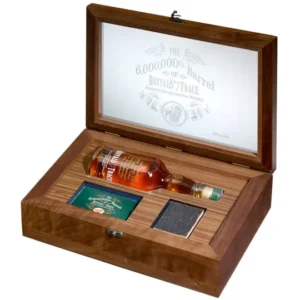 Buffalo Trace Six Millionth Barrel Bourbon collectible whiskey bottle. stranahan's whiskey