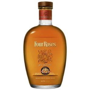 Four Roses 125th Anniversary 2013 collectible small batch bourbon whiskey bottle. whiskey bent hat co​