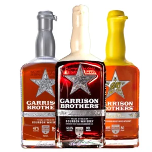 Garrison Brothers Laguna Madre 2023 collectible Texas bourbon whiskey bundle. bulleit whiskey