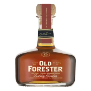 Old Forester 2018 Birthday Bourbon collectible premium bourbon whiskey bottle. skrewball whiskey​