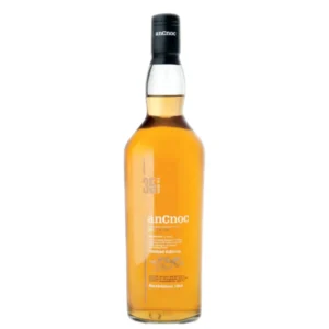 AnCnoc 35 Years Old luxury collectible single malt Scotch whisky bottle. difference between bourbon and whiskey​