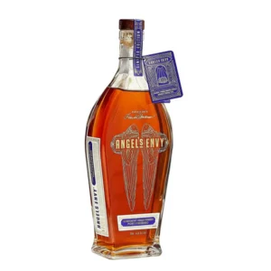 Angel's Envy Madeira Cask Finish luxury bourbon whiskey bottle with wine cask finish. fireball whiskey