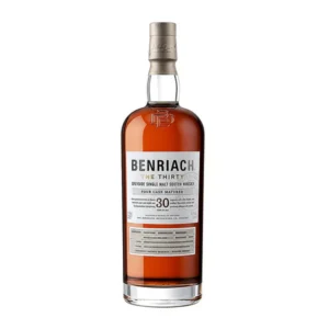 Benriach The Thirty 30 Year Old collectible single malt Scotch whisky bottle. redneck riviera whiskey​
