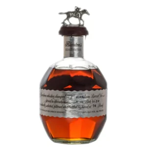 Blanton’s Silver Edition collectible bourbon whiskey bottle. wild turkey whiskey​