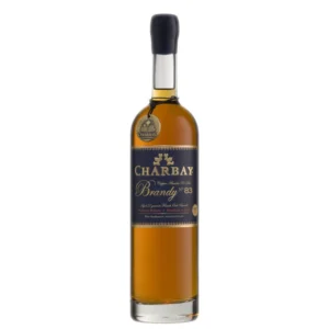Charbay Premiere Release 27 Years Old No. 83 premium collectible aged brandy bottle. four roses bourbon whiskey​