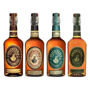 Michter’s toasted barrel finish bourbon and rye collectible whiskey bundle. \whiskey thief tavern