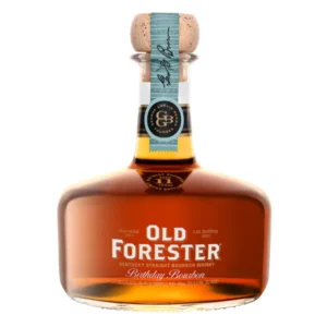 Old Forester Birthday Bourbon 2020 collectible premium bourbon whiskey bottle. crown royal whiskey