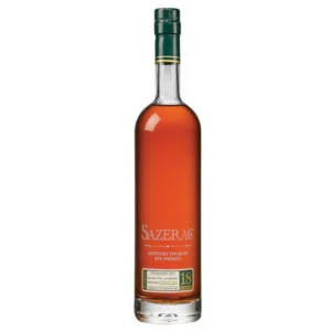 Sazerac 18 Year Old collectible straight rye whiskey bottle. best whiskey for old fashioned​