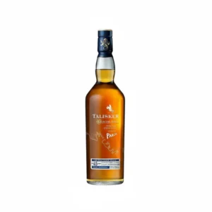 Talisker 45 Year Old Glacial Edge ultra-premium Island single malt Scotch whisky bottle. whiskey cake restaurant​