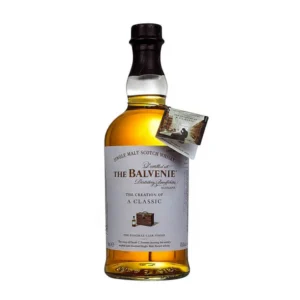 The Balvenie The Creation of a Classic Single Malt Scotch whisky bottle from the Stories Collection. whiskey tavern
