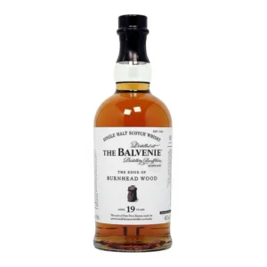 The Balvenie The Edge of Burnhead Wood 19 Year Old rare Speyside single malt Scotch whisky bottle. whiskey bankruptcies​
