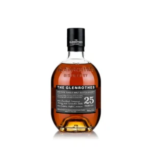 The Glenrothes 25 Year Old premium collectible single malt Scotch whisky bottle. morgan wallen whiskey glasses​