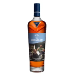 The Macallan Sir Peter Blake Edition Tier B 2021 Release premium collectible Scotch whisky bottle. whisky vs whiskey​