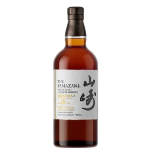 The Yamazaki 18 Year Mizunara 100th Anniversary Limited Edition premium Japanese whisky bottle. whiskey ranch​