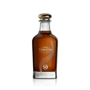 Tomatin 50 Year Old premium collectible single malt Scotch whisky bottle. whiskey is good