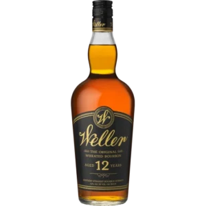 Weller 12 Year Bourbon premium collectible wheated bourbon whiskey bottle. whiskey barrels for sale​