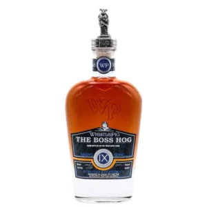 WhistlePig Boss Hog IX Siren’s Song premium collectible rye whiskey bottle. von payne whiskey​