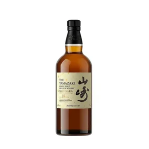 Yamazaki 18 Year Old Mizunara Japanese Oak Cask 2024 Edition premium collectible Japanese whisky bottle. heaven's door whiskey​