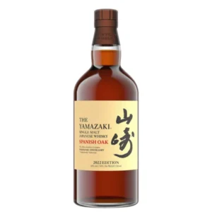Yamazaki Spanish Oak 2022 Edition premium collectible Japanese whisky bottle. yamazaki whiskey​