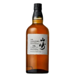 Yamazaki 25 Year Old premium collectible Japanese whisky bottle. hibiki suntory whiskey​