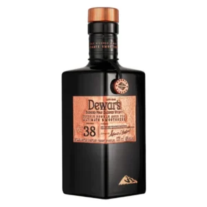 Dewar's Double Double 38 Year Old premium collectible Scotch whisky bottle. eagle rare bourbon near me​