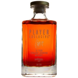 Gentleman’s Cut Player Exclusive 15 Year Old Bourbon by Stephen Curry collectible bourbon bottle. elmer t lee bourbon​
