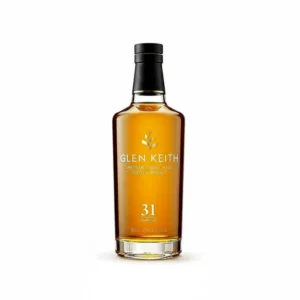Glen Keith 31 Year Old Single Malt Scotch Whisky collectible bottle. benchmark bourbon​