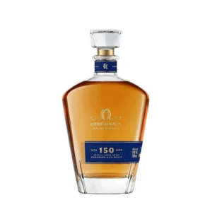Herradura 150th Aniversario Extra Añejo premium aged tequila bottle. blade and bow bourbon​