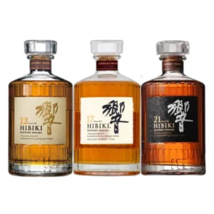 brothers bond bourbon Hibiki 12 Year 17 Year 21 Year premium Japanese whisky bundle.