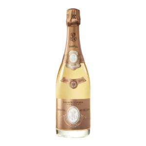Louis Roederer Cristal Rosé 2014 luxury vintage Champagne bottle. bourbon cocktails​