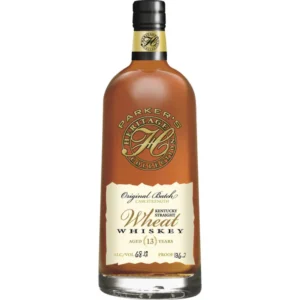 Parker’s Heritage Collection 8 13 Year Wheat Whiskey premium collectible bottle. big whiskey menu​
