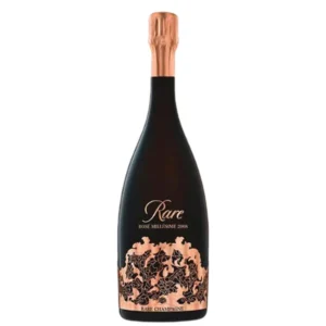 Piper-Heidsieck Rare Champagne Rosé premium prestige champagne bottle. whiskey rye whiskey​